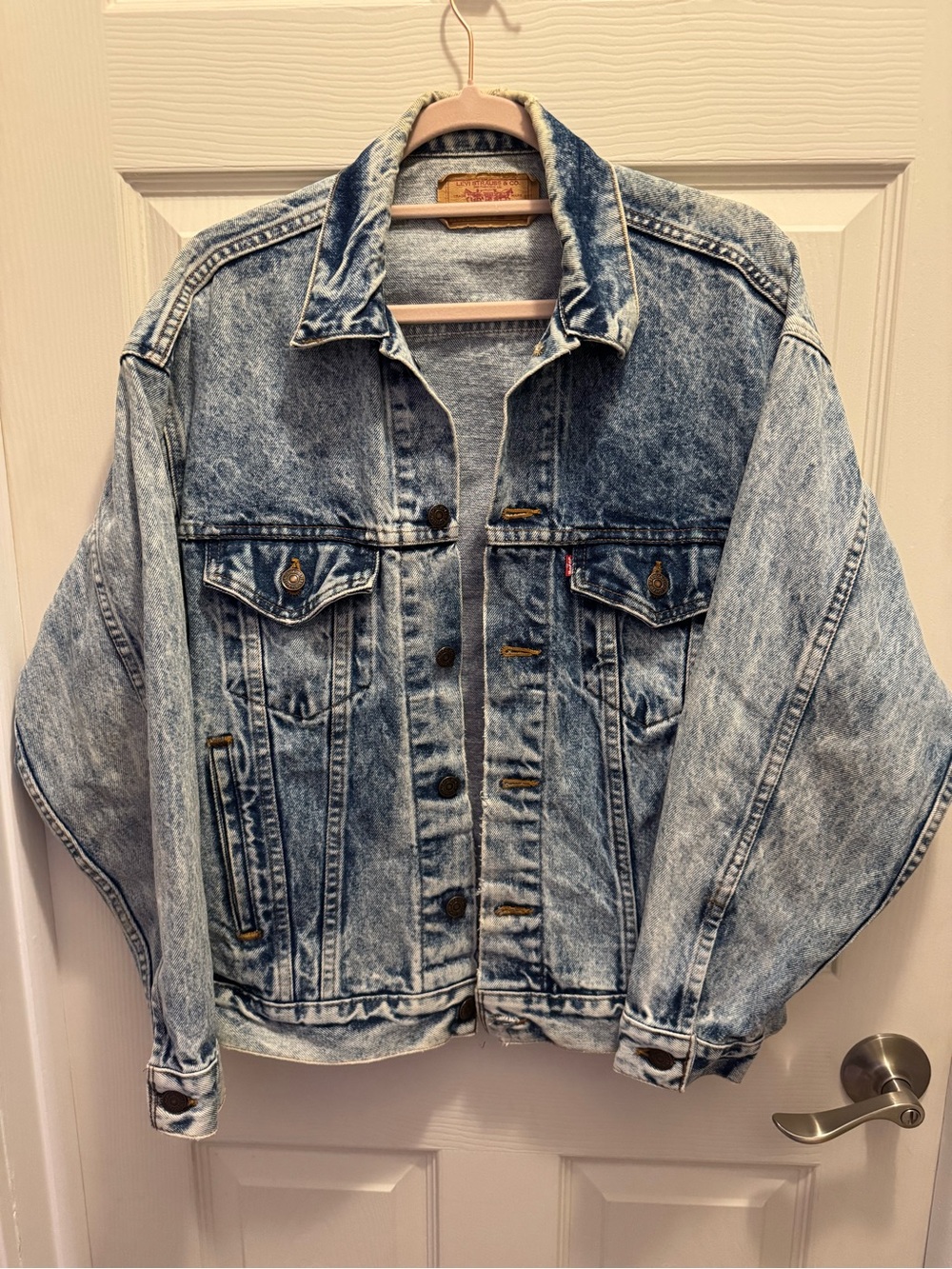 Vintage Levi's Acid Wash Denim Jacket